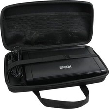 Hermitshell Hard Travel Case For Epson Workforce Wf 100 Wf 110 Printer Black picture