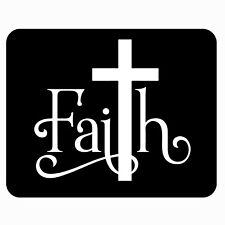 Faith Christian Love Religious Computer Gaming Mousepad Funny Jesus Bible Gift picture