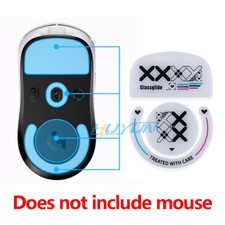 Tempered Glass Mouse Foot Stickers For Logitech GPRO X GPX Wireless Gaming Mouse picture