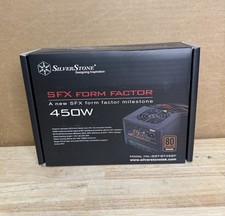 ✅ NEW SilverStone SST-ST45SF 450W SFX Power Supply 80+ Bronze Small Form Factor picture