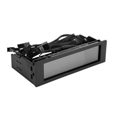 5-Fans Speed Controller CPU Temperature Sensor Computer Cooling Drive Bay Front picture
