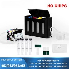 For HP 952-955 952X-955X CISS Without Chips for HP 7740 8210 8710 8720 8730 8740 picture