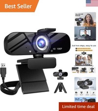 Versatile 1080P Webcam for Gaming, Teaching, and Streaming with Privacy Feature picture