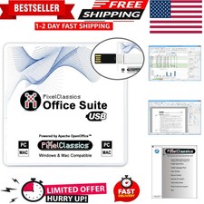 Seamless Office Suite 2026 USB | Compatible with Word, Excel, PowerPoint Files picture