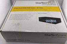 STARTECH.COM SV431DHD4KU HDMI 4 PORT 4K 30HZ DUAL DISPLAY KVM SWITCH picture