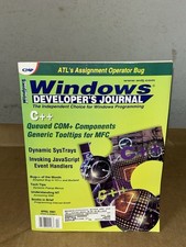 Windows Developer Journal 2001 C++: COM+ Components, Generic Tooltips For MFC picture
