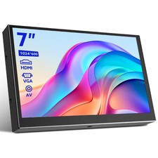 Eyoyo 7 Inch Portable HDMI Monitor  USB Power Screen for PC/DVR/CCTV System picture