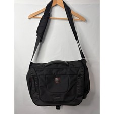 Tumi T-Tech Black Ballistic Nylon Laptop Computer Messenger Bag Crossbody Strap picture