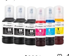 6PK Refill Ink Bottles for T502 502 Ink Refill Bottles Compatible for Printers picture