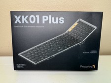ProtoArc XK01 Plus Foldable Backlit Full-Size Wireless Keyboard - NEW IN BOX picture