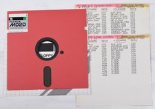 Vtg Fuji Computer Floppy Disk-Rare, Atari, Untested, As-Is (System, 130XE) picture
