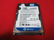 ORIGINAL WD BLUE 750GB HARD DRIVE WD7500BPVX-00FA7T0 picture