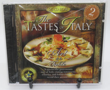 THE TASTES OF ITALY - ART DE LA TABLE 2-DISC PC CD-ROM SET, TOUR OF WINERIES + picture