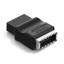 USB 2.0 to USB 3.2 Gen 1 Type-E Header Adapter, 9Pin Male to A-Key Female Con... picture