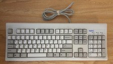 Zenith Nec Clicky Vintage KB-5923 Keyboard - PS/2 vintage Keyboard NEW RARE picture