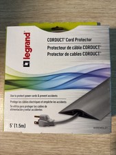 Legrand Corduct Overfloor Cord Protector (Wiremold CDI-5), 5 feet, COLOR IVORY picture
