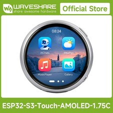 Waveshare ESP32-S3 1.75inch AMOLED Round Touch Display Development Board 466×466 picture