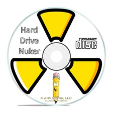 Hard Drive Wipe Erase Bleach Format Destroy Data Clean PC Disk Eraser Cleaner CD picture