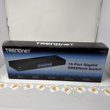 TRENDnet  (TEG-S16g) 16-Port Gigabit Rack-Mountable GREENnet Unmanaged Switch picture