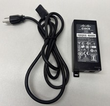 Cisco 1040 Series POE Power Injector AIR-PWRINJ5 48V 0.32A OEM Cisco Power Cable picture