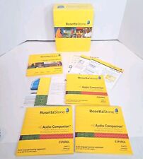 Rosetta Stone Spanish Latin America Levels 1-3 Language Learning CD-Rom & Audio picture