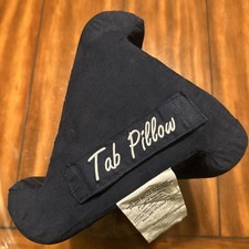 Tab Pillow Navy Blue Soft Lap Pillow for Tablets, E-readers picture