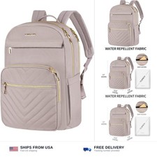 Laptop Backpack for Women, 15.6 Inch Laptop Computer Bag Travel Backpack picture