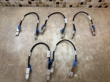 LOT OF 5 HP 407344-001 0.5m External mini-SAS cable 408765-001 picture
