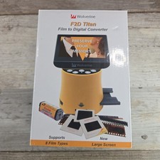 Wolverine F2D Titan 8-in-1 Film to Digital Converter w/ Slide Inserts Brand New picture
