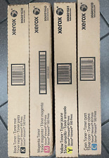 Xerox Versant 80, 180 Press Toner Cartridge Set YMCB 6r01638/39/40/41 picture