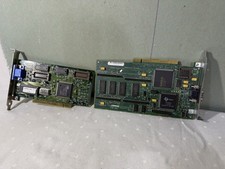 Lot of 2 Vintage PCI Video Graphics Cards Compaq STB Cirrus Logic Matrox picture