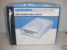 Kanguru Quicksilver USB 2.0 52X CD-RW External Drive picture