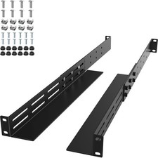1U Universal Rack Mount Rails, 4-Post Server Rack Rail picture