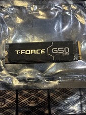 TeamGroup 2280mm G50 1TB M.2 NVMe Gen 4.0 x 4 SSD TM8FFE001 T0C134 100% HEALTH picture