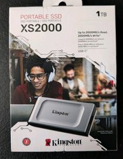 Kingston XS2000 1TB Portable External SSD USB-C 3.2 Gen 2x2 HIGH SPEED 2000MB/s picture