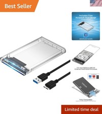 Reliable Tool-Free 2.5 Inch SATA to USB 3.0 Enclosure with Acronis Software picture