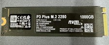 Crucial P3 Plus 1TB Internal SSD PCIe 4.0 NVMe M.2 2280 CT1000P3PSSD8 picture