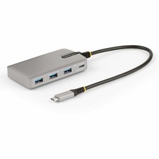 StarTech 4-Port USB-C Hub with USB-C DP Alt Mode Video Output, 3x USB-A, 1x picture