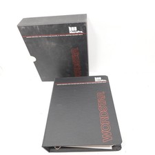WordStar Reference Manual Release 3.3 MicroPro Vintage Binder + Slipcase 1983 picture