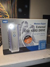 Western Digital WD 160GB External USB Hard Drive WD1600B015-RNN USB 2.0 picture