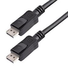 StarTech DISPLPORT10L 10 ft Certified DisplayPort 1.2 Cable with Latches M/M picture