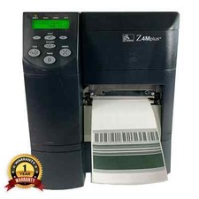 Refurbished Zebra Z4M Plus Thermal Transfer Barcode Label Printer 1 YR WARRANTY picture