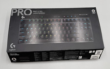 Logitech G Lightspeed Pro X TKL Wireless Gaming Keyboard With Box Good Condition picture