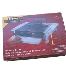 Fellowes Office Suites Monitor Riser CRC80311 Adjustable Height with Drawer picture