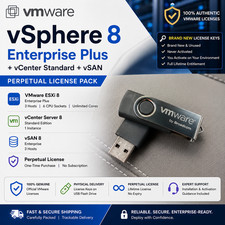 VMware vSphere 8 Enterprise Plus vCenter 8 Standard vSAN 8 | 6 CPU | Perpetual picture