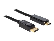 Delock DisplayPort HDMI Cable 2m Digital/Display/Video Cable 82587 picture
