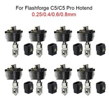 For Flashforge Creator 5 / C5 Pro Hotend Kit Assembly Nozzle Extruder 1/2 PCS picture