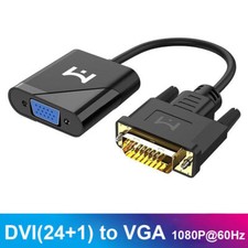 1080p Active Cable Adapter Converter DVI-D 24+1 Pin Male to VGA 15 Pin Female HD picture