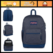 Stylish Denim Backpack with Padded Back, Laptop Sleeve & Organizer Pocket picture