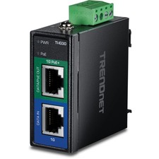 TRENDnet Industrial 30W Gigabit PoE+ Injector, TI-IG30 picture